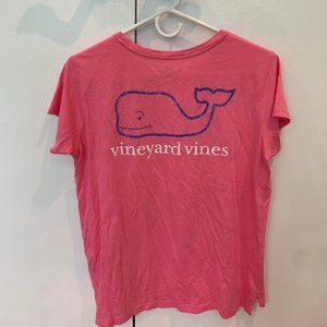 Pink Vineyard Vines Short-Sleeve